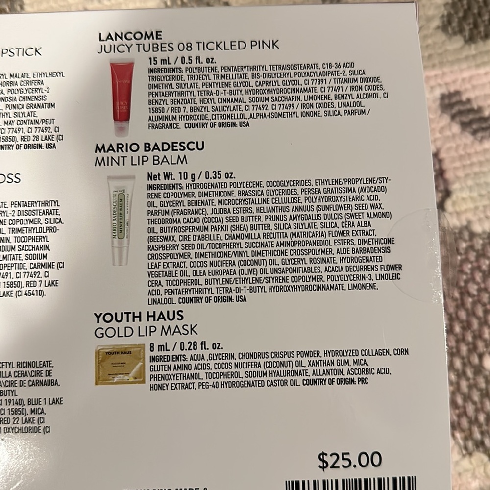 NEW The Best of Lips (6 Favorites for the Perfect Pout) Gift Set - Picture 7 of 8